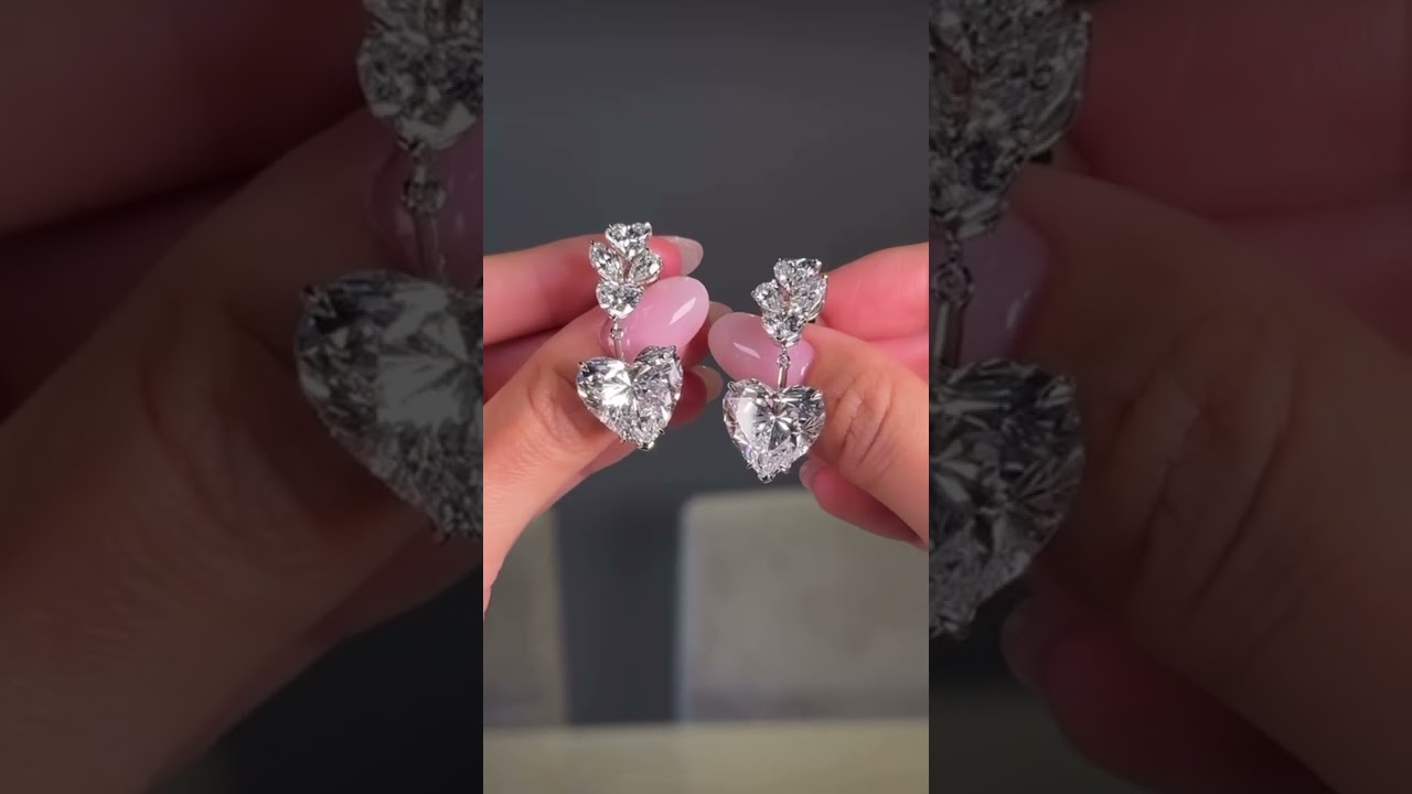 Marquise, Pear, Heart Diamonds make a perfect product of Christian  #luxury #diamonds #fyp  #viral