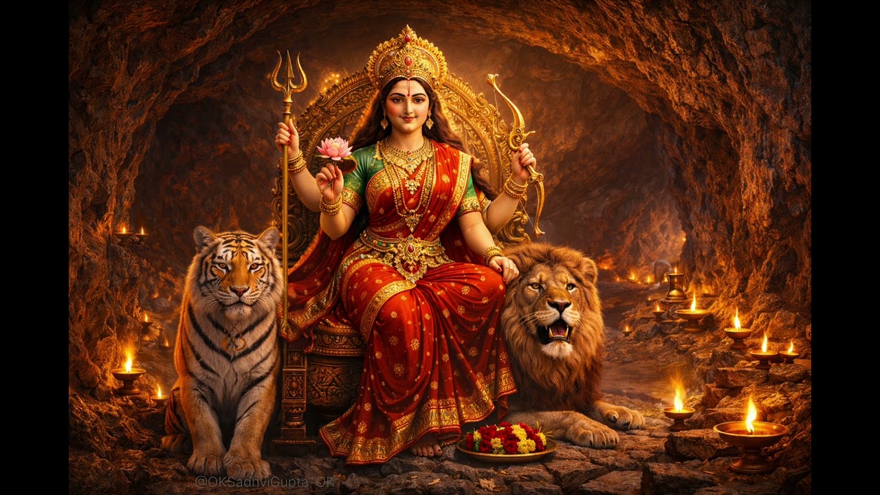 Chalo Bulawa Aaya Hai Vaishno Rani Ka 🔔 | Mata Vaishno Devi Bhajan | Jai Mata Di| #@OKSadhviGupta-OK