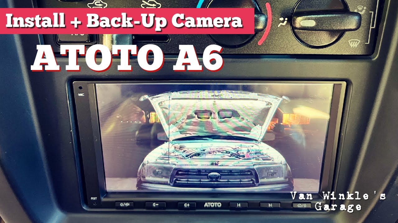 ATOTO A6 PF Install + Back Up Camera | 1996-2002 Toyota 4Runner | 3rd Gen 4Runner
