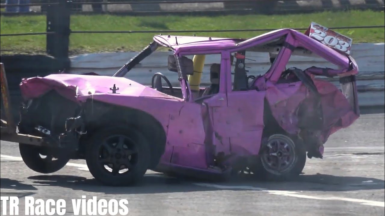 Pre 90 2litre National Banger Crashattack Reunion & Chris Murfin Memorial 2023 Skegness