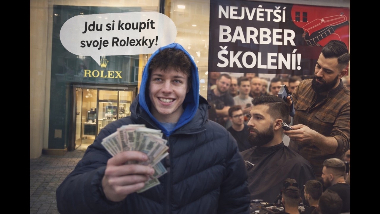 JDU SI KOUPIT SVOJE PRVNÍ ROLEXKY… a tohle je JEN ZAČÁTEK 💈⌚️