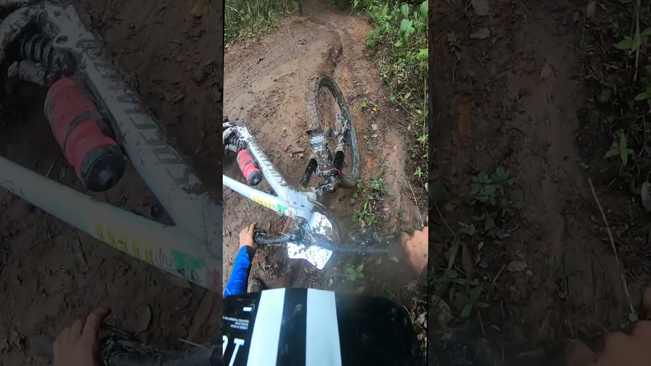 caida entrenos enduro popyan... popfest2023 #gopro