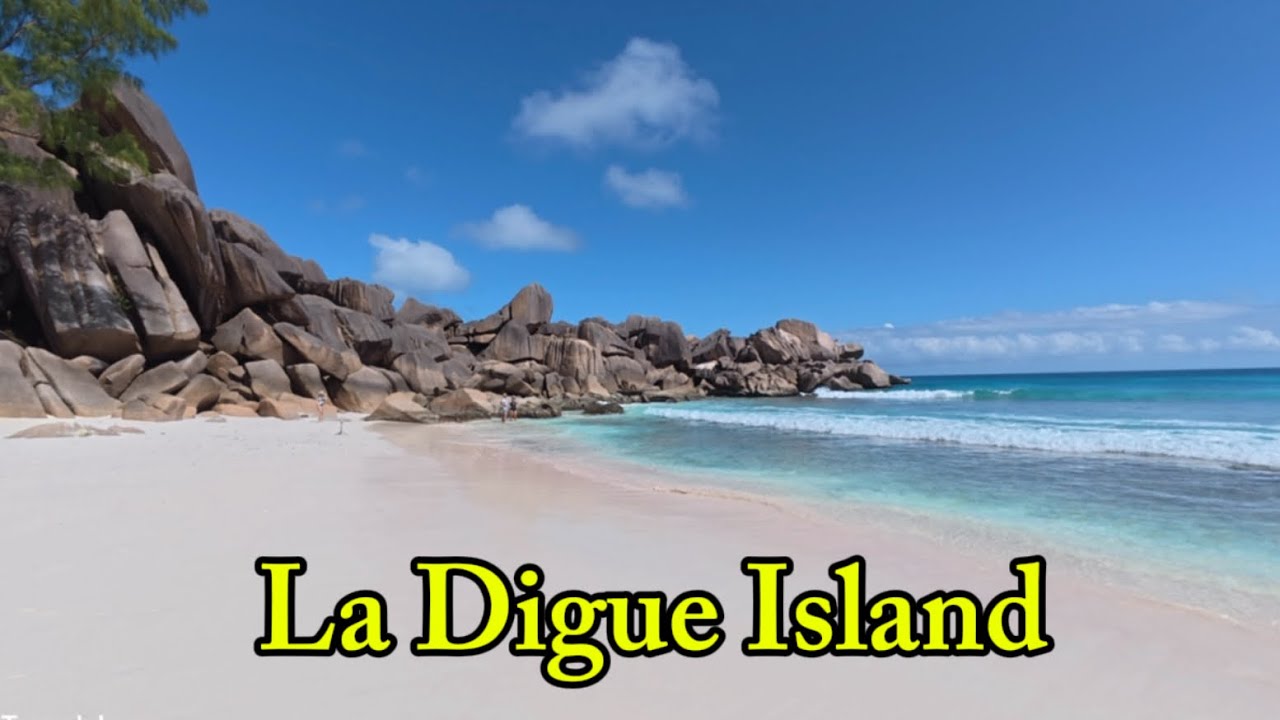Touring La Digue Island, Seychelles by bike