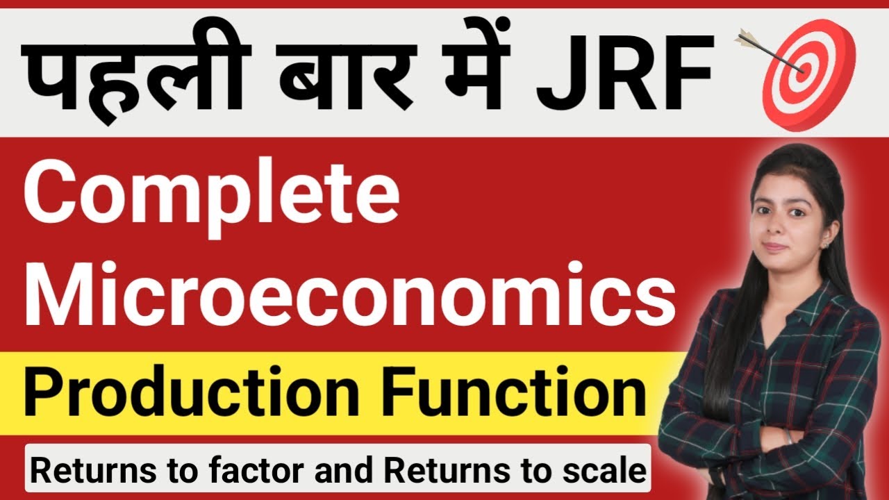 Production Function In Economics | Returns To Factor And Returns To Scale | Complete Microeconomics