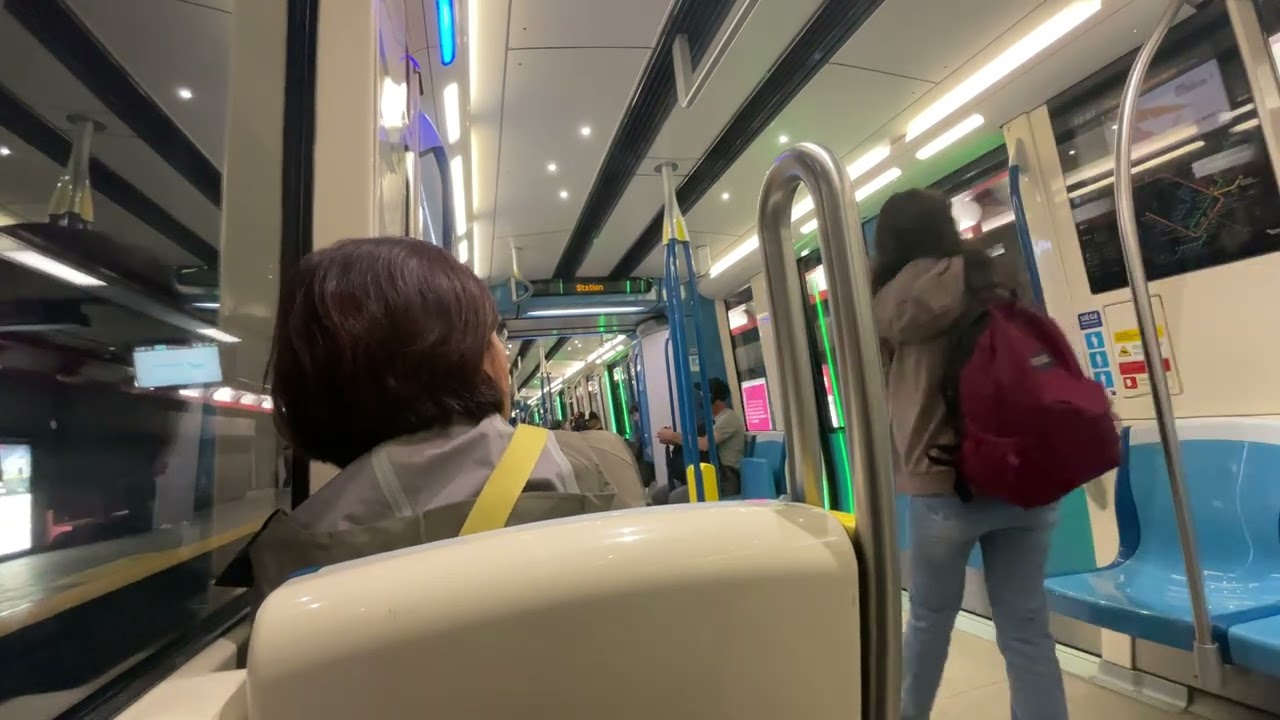 Montreal Metro Onboard view from Bonaventure to Cote-Vertu onboard the MPM-10 “Azur”