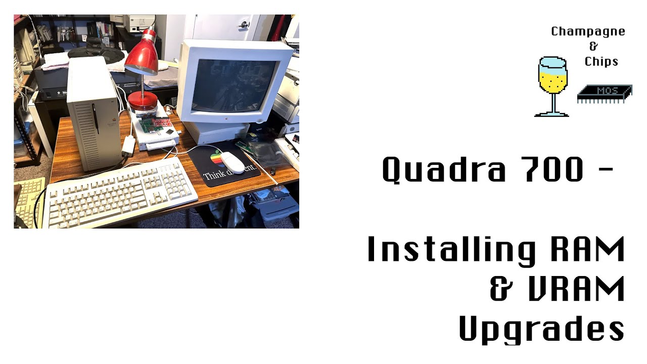 Quadra 700 Episode 4 - RAM and VRAM Upgrades, And Benchmarks
