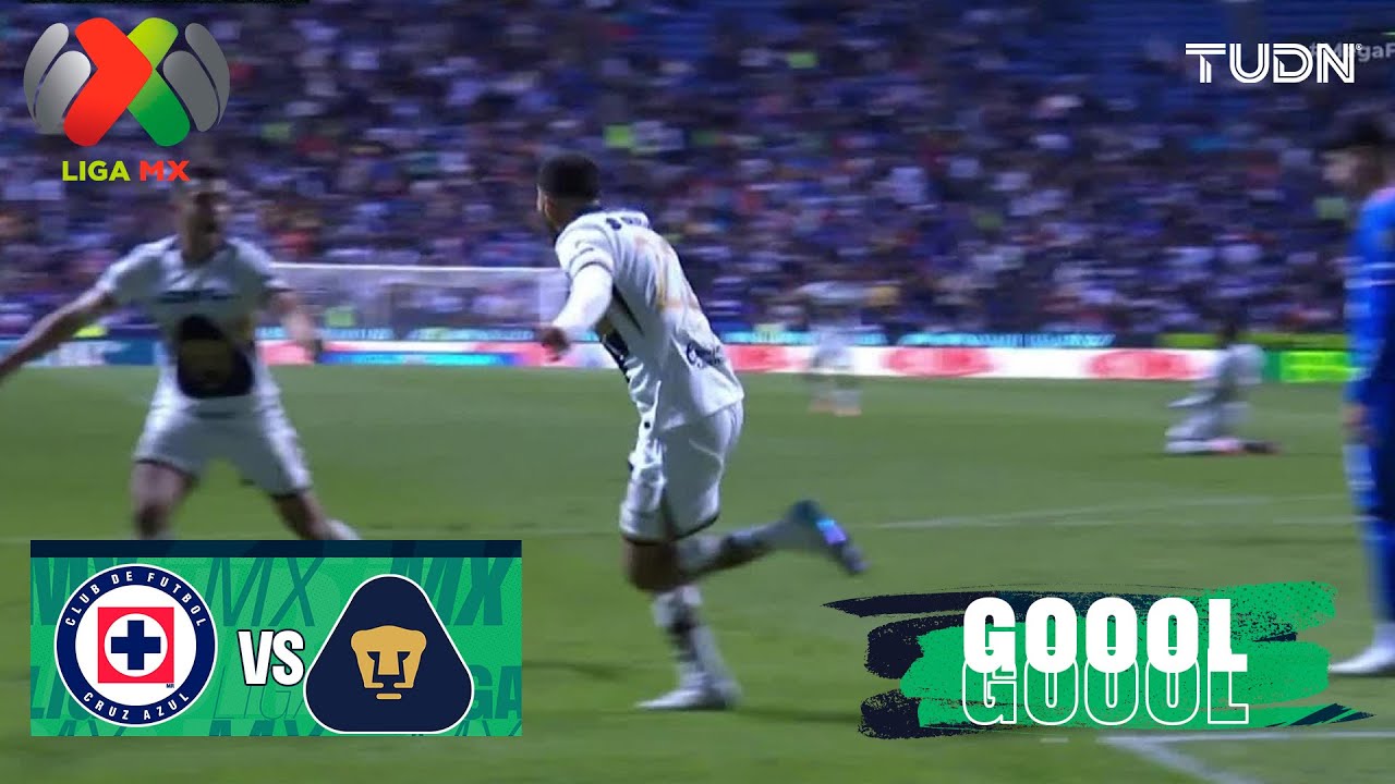 &iexcl;MILAGRO FELINO! Alan Medina marca  I Cruz Azul 2-3 Pumas | Liga MX - Jornada 17 Apertura 2025 | TUD