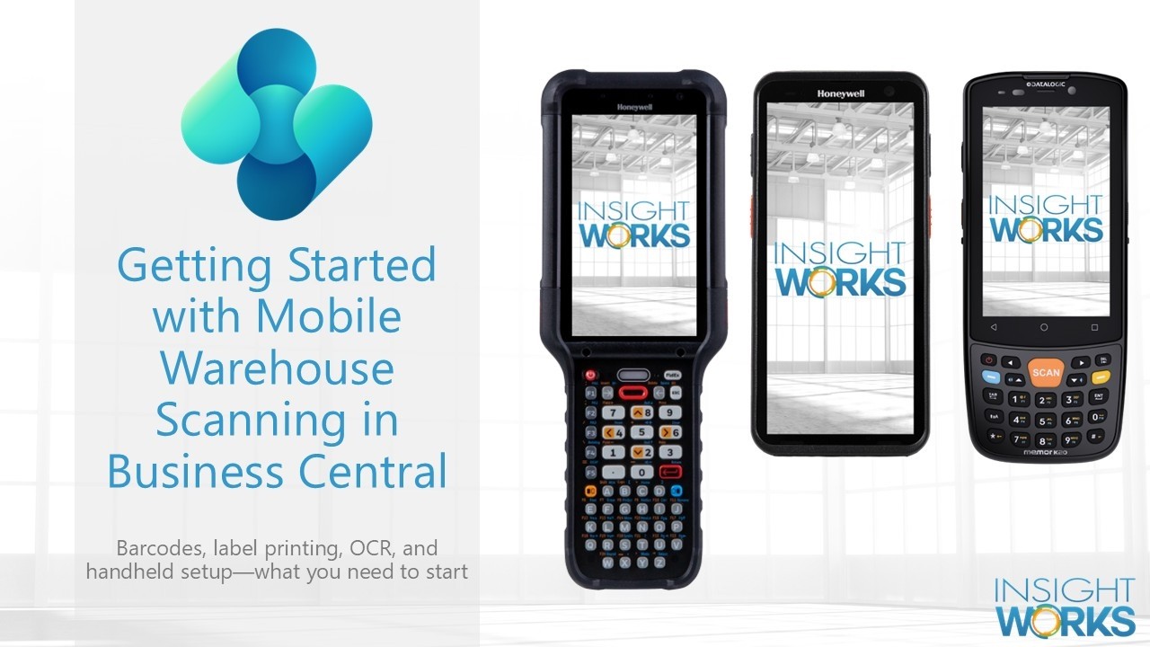 Getting Started with Mobile Warehouse Scanning in Business Central