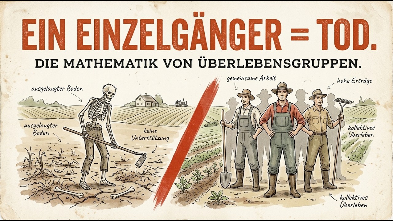 Das Lone-Wolf-Paradoxon: Der mathematische Beweis, dass du in der Apokalypse allein sterben wirst