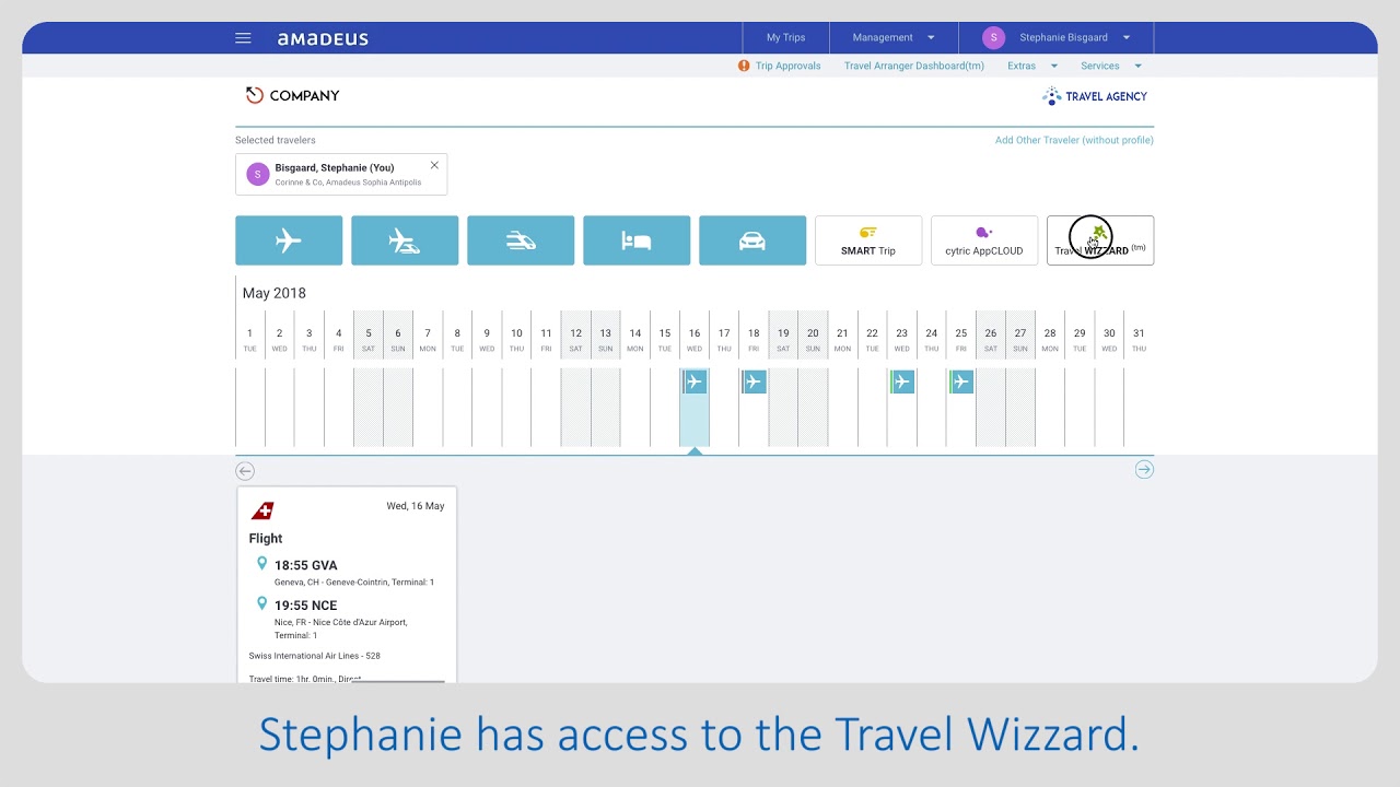 4 cytric Travel & Expense Wizzard demo