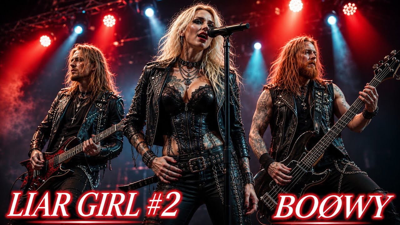 BOØWY　“ LIAR GIAL “ #2 メタル女子が歌うボウイ｜Hard Rock Metal (Female Vocal) Low Tone ver.  AICO