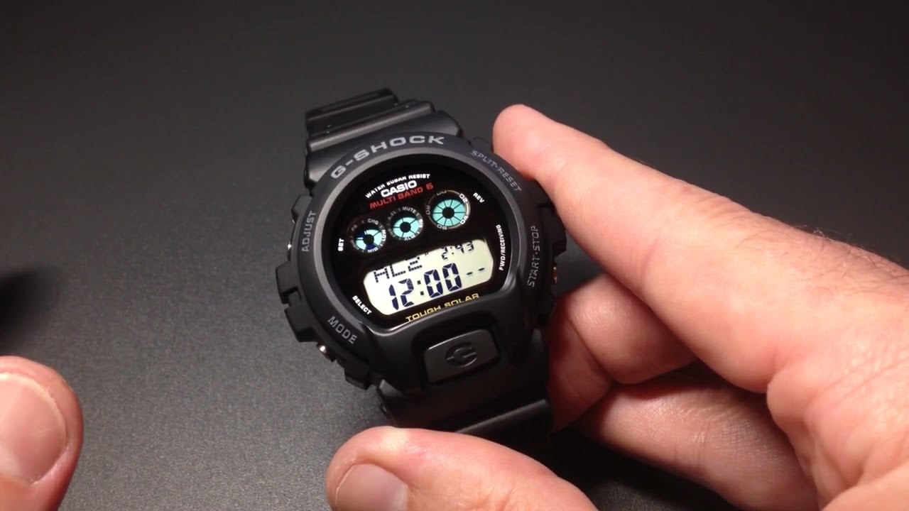 Casio G-Shock (GW-6900-1CF) | Ежечасный сигнал