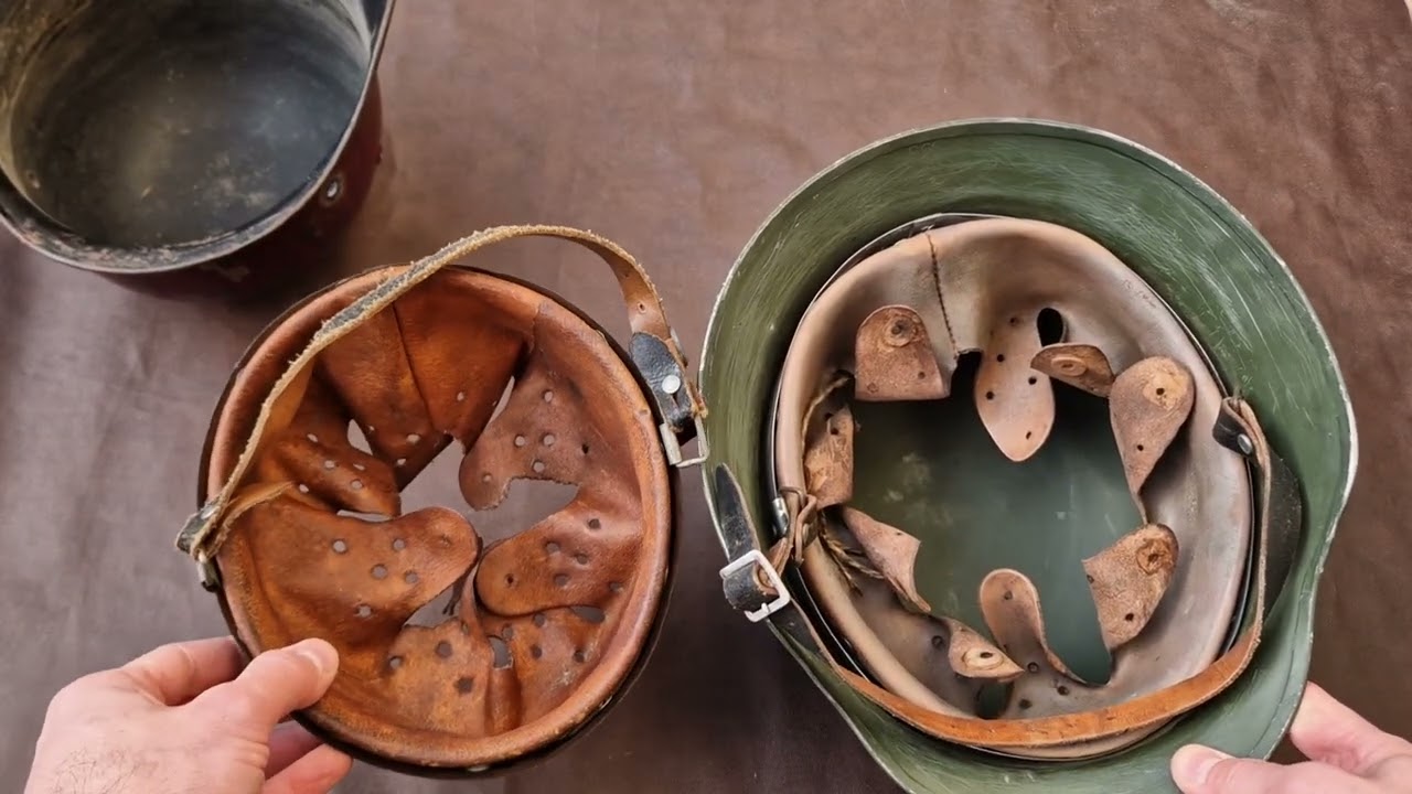 Nemecká helma m35 german helmet m35 original vs copy