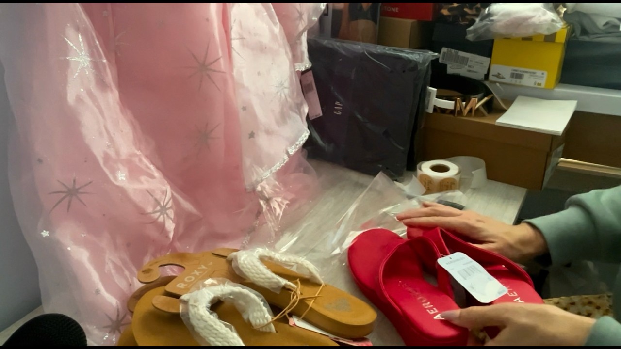 ASMR No Talking… Lots of Packaging…Disorganized