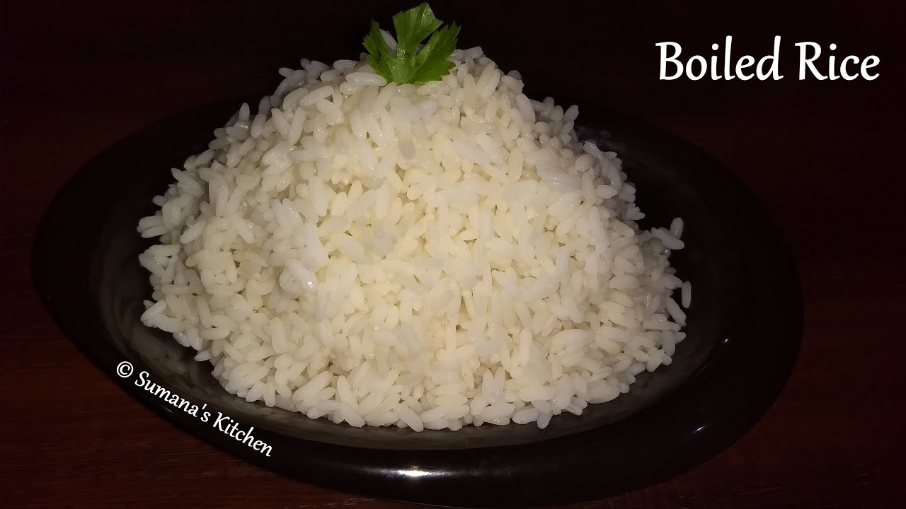 How to cook Kerala Matta Rice Perfectly | How to cook Parboiled Rice - Sumana's Kitchen