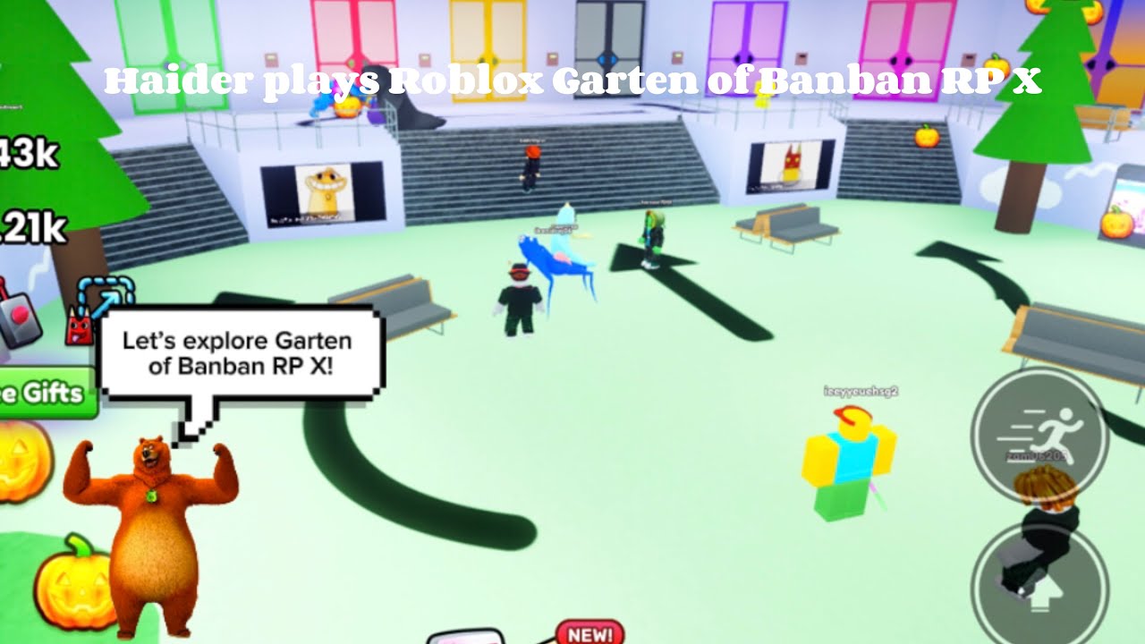 Haider plays Roblox Garten of Banban RP X