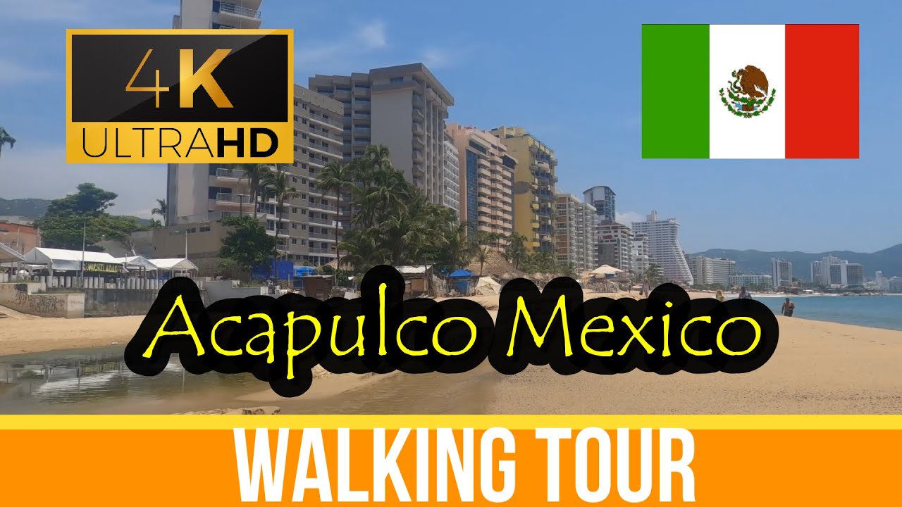 Tropical Beach Walk - Acapulco  ~ Mexico
