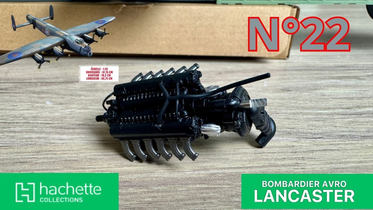 “Avro Lancaster N°22 : Découvrez le bombardier légendaire de la Seconde Guerre mondiale !” Hachette
