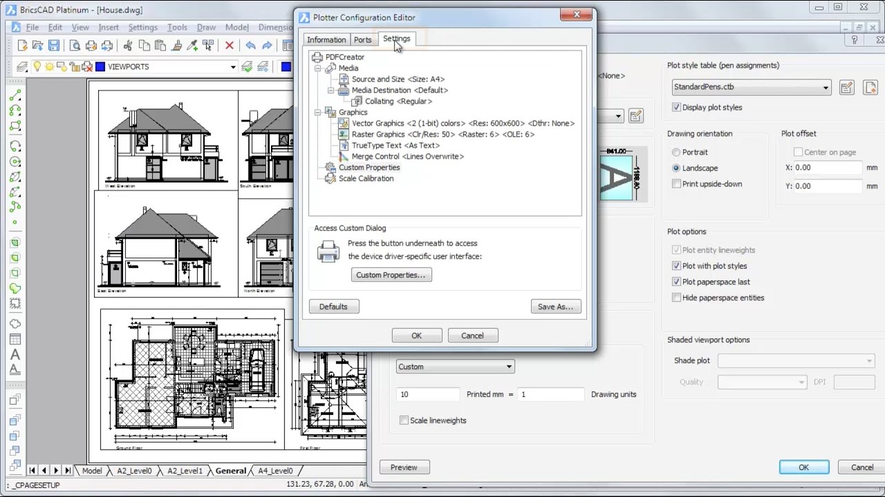 Printing in BricsCAD Part 4