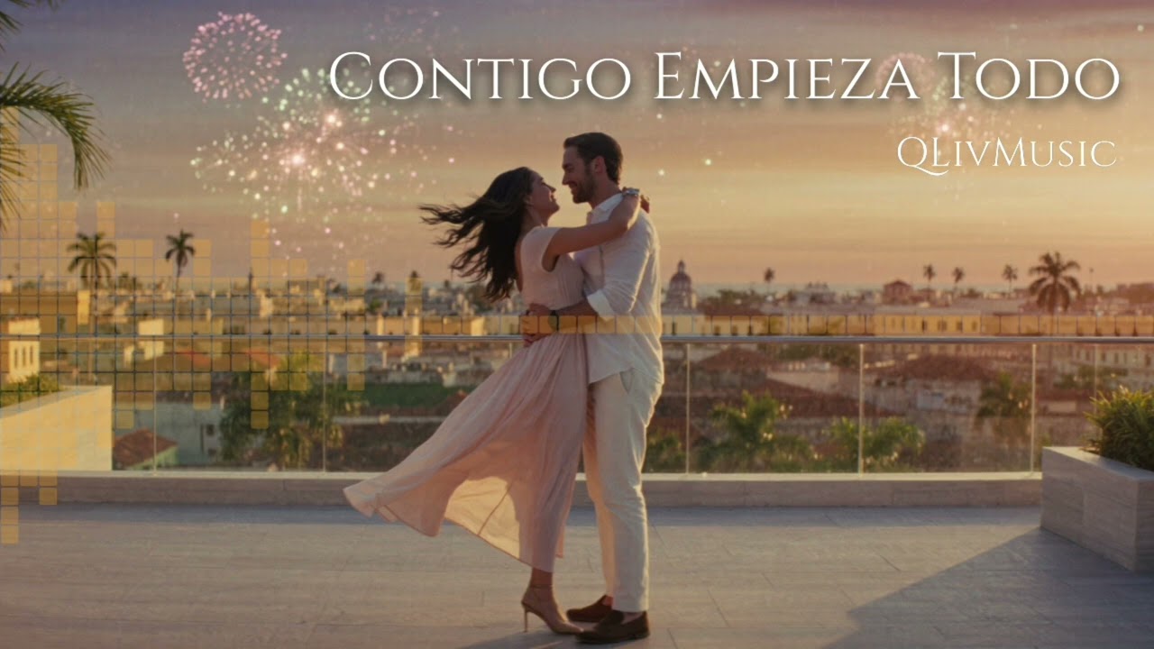 Contigo Empieza Todo (Lyric Video) | Dueto Bachata Romántica 🔥