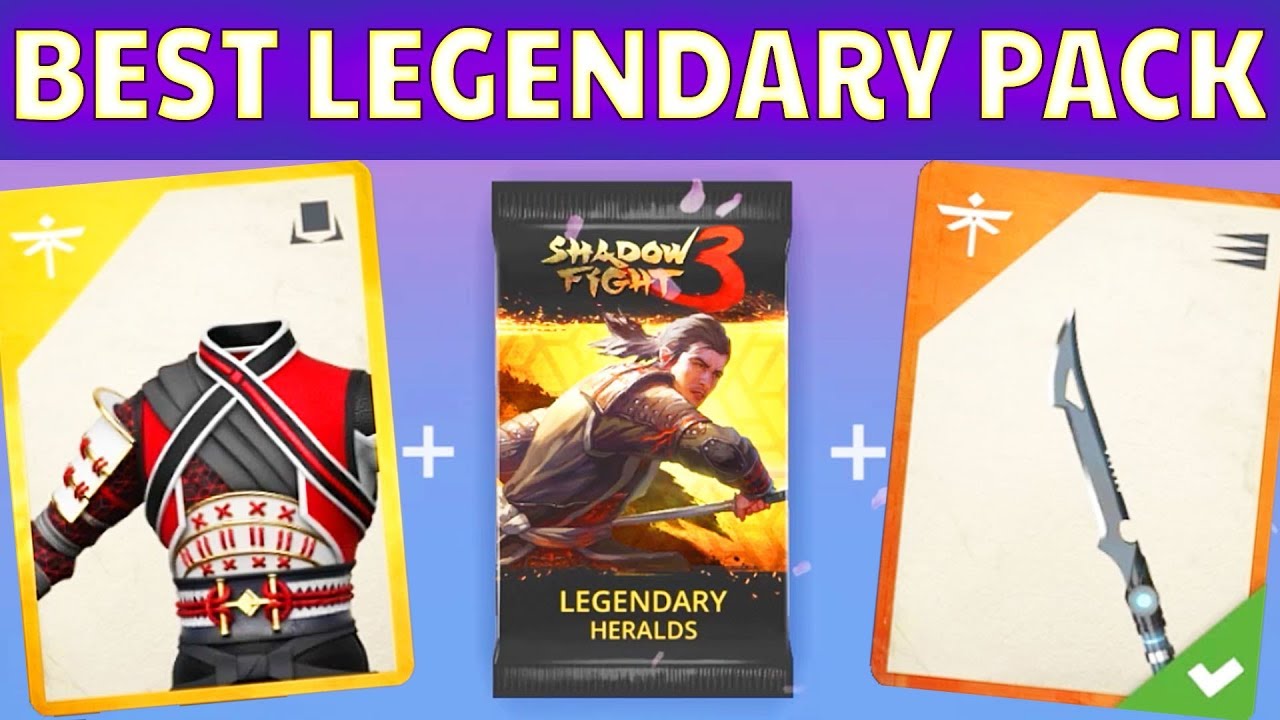 Shadow FIght 3. Shadow Piercer - Epic Naginata Gameplay and Review. Legendary Pack Opening.