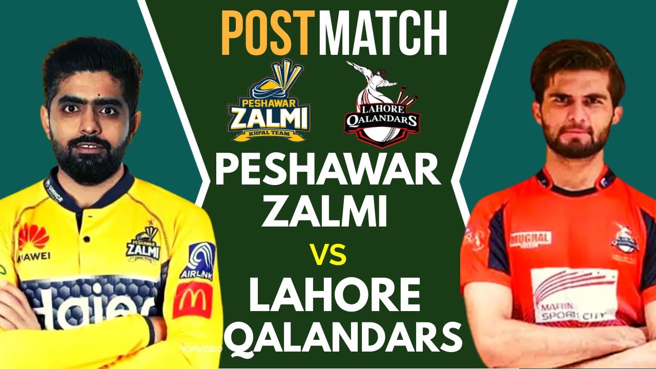 🔴 PSL8 2023 Live | Peshawar Zalmi vs Lahore Qalandars | Eliminator 2 | post match Analysis