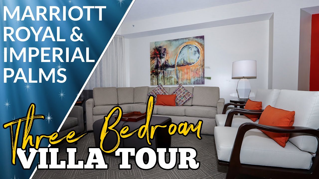 3-Bedroom Villa Marriott Imperial Palm Villas, Orlando Florida