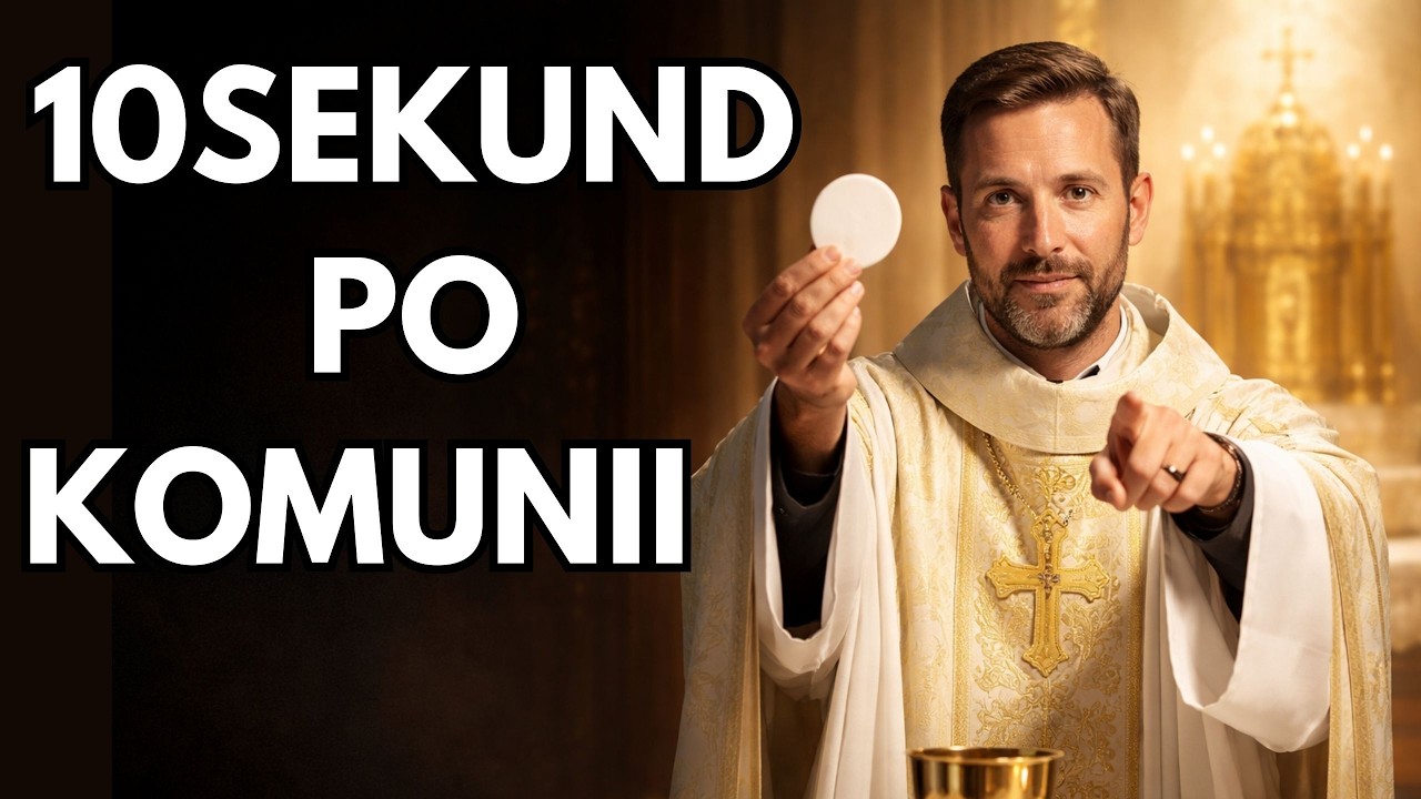 Po Komunii masz 10 sekund… ZRÓB TO, a poczujesz pokój