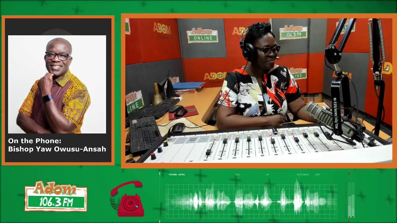 Adom Ahengua with Counsellor Tina Amaniampong on Adom 106.3 FM (18-03-26)