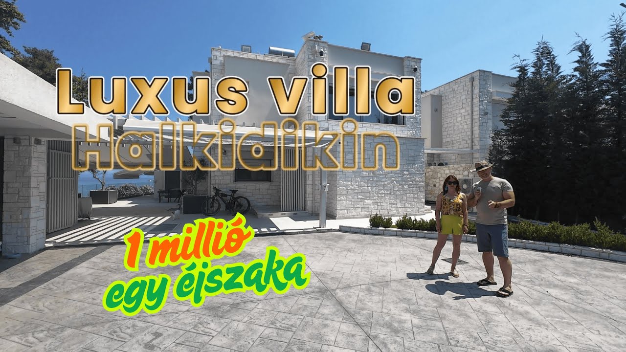 Luxus villa a görög tengerparton! // AUTÓSÁMÁN