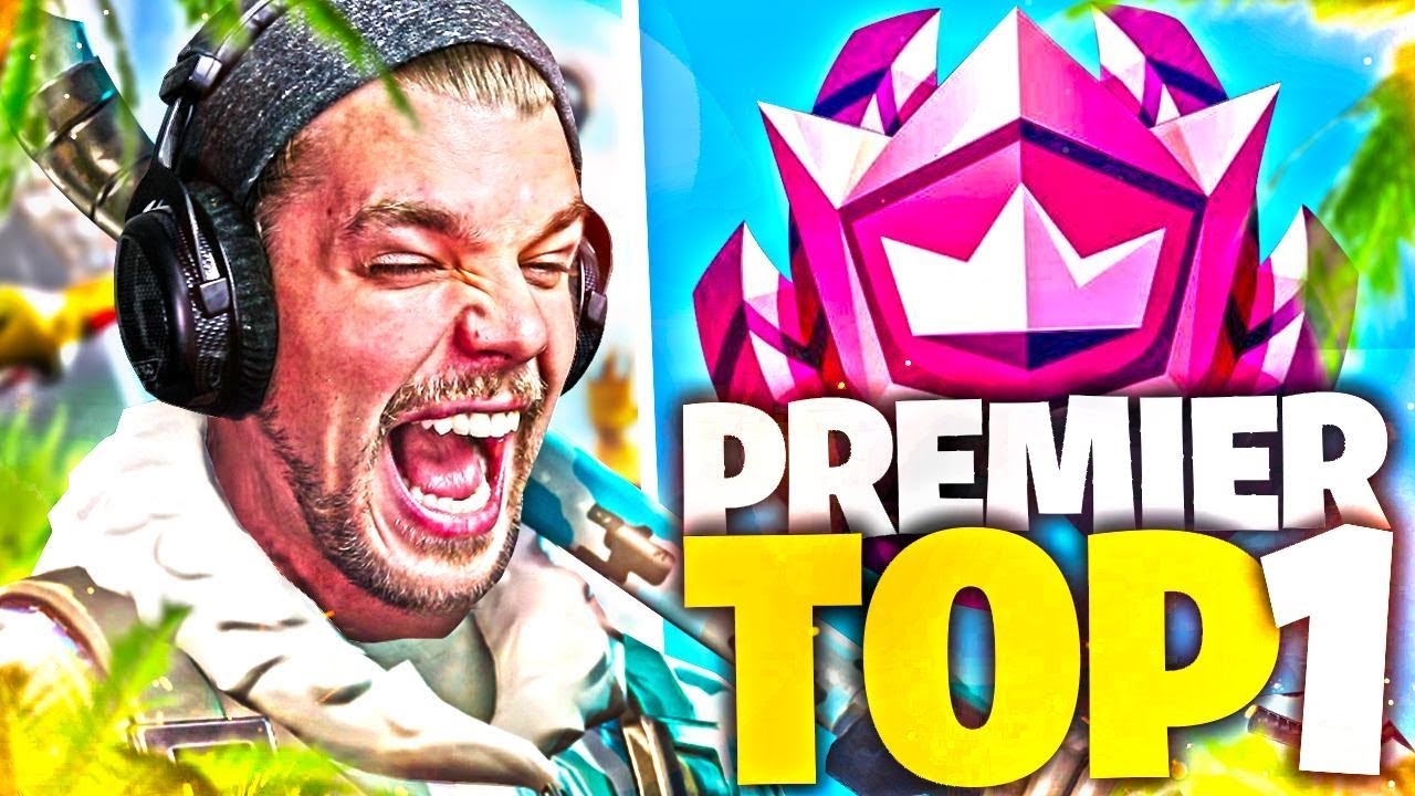 MON PREMIER TOP1 en RANKED sur FORTNITE !!