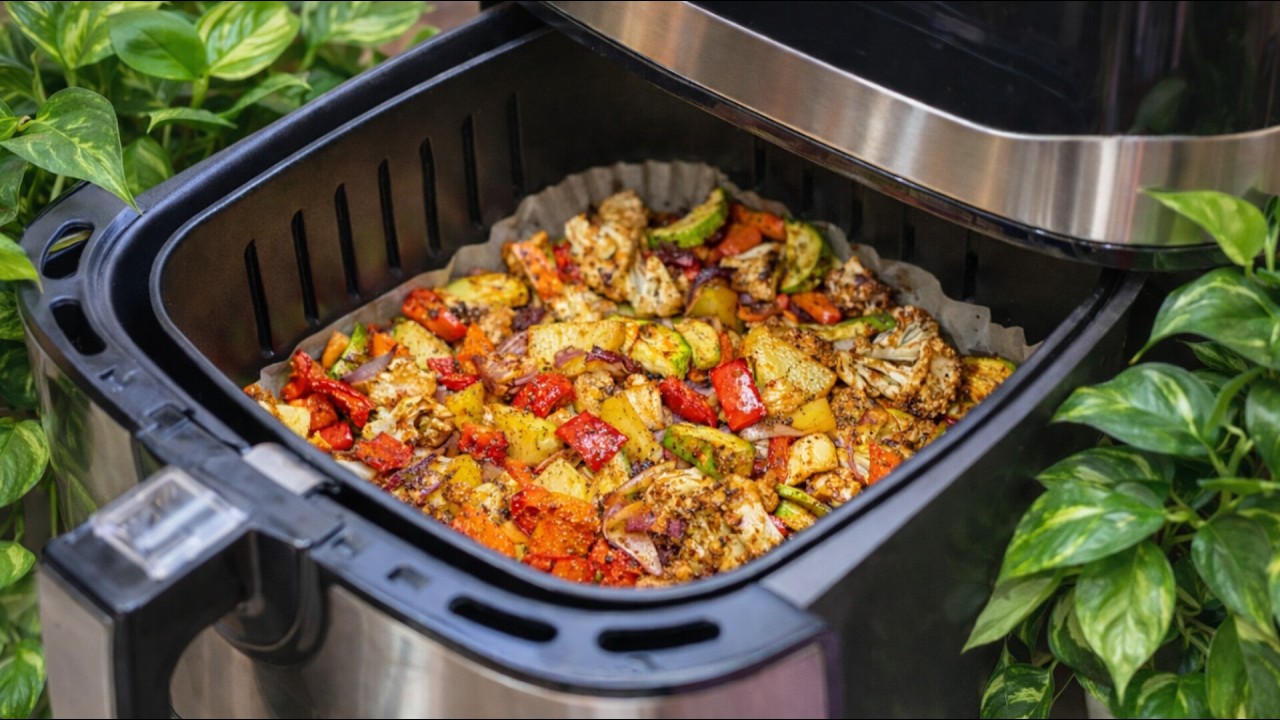 I Put Vegetables in Air Fryer… This Totally Surprised Me!
