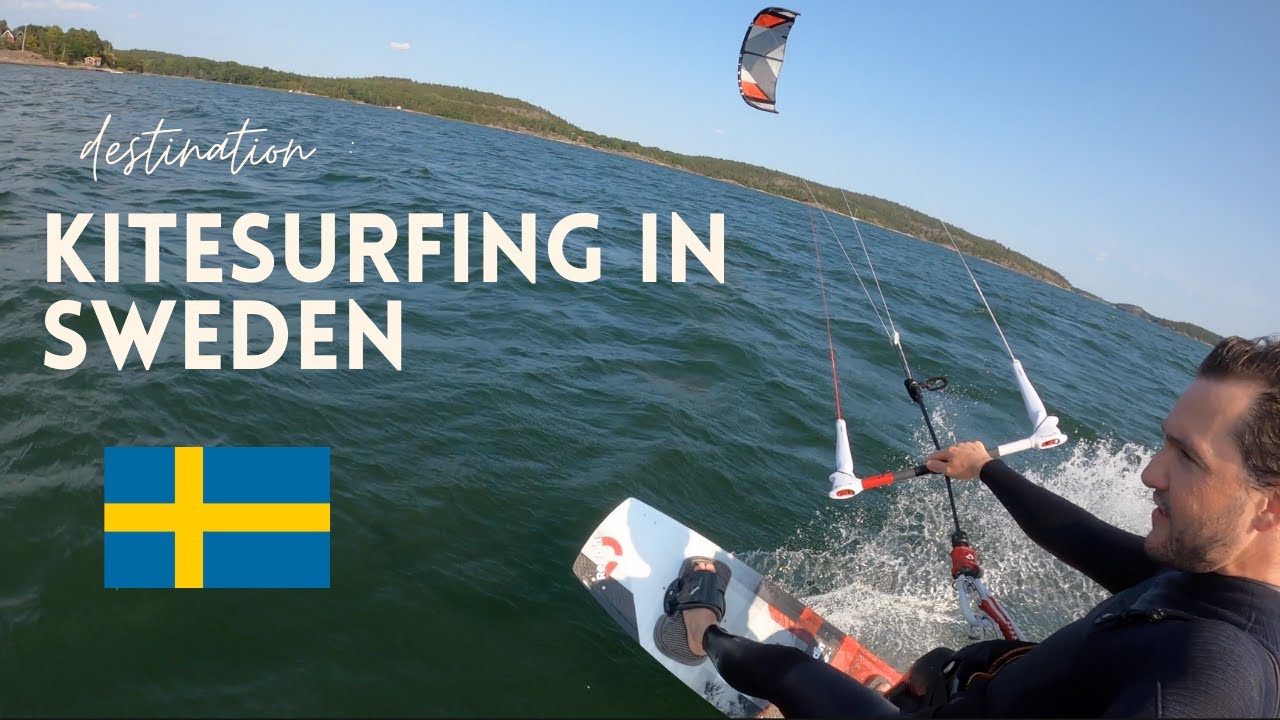 Kitesurfing in Sweden!