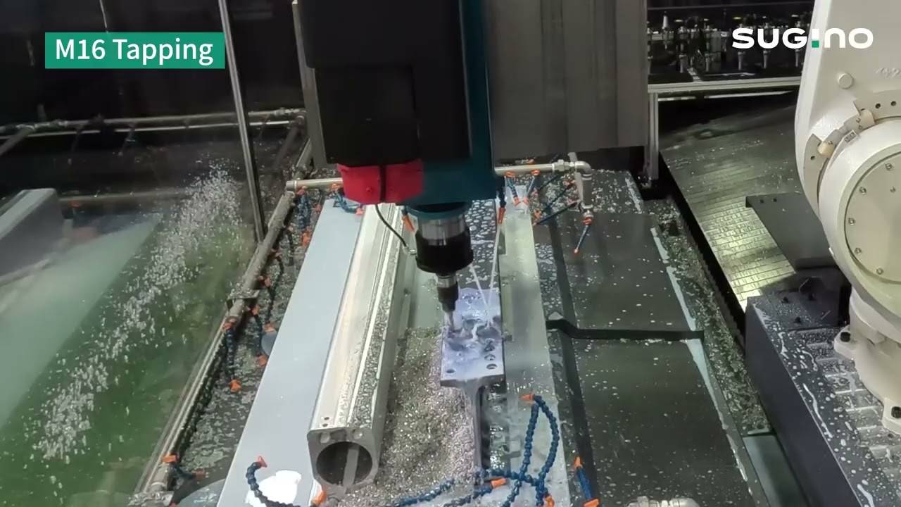 로봇 머시닝 시스템 가공 영상ROBOT MACHINING SYSTEM – MACHINING DEMO