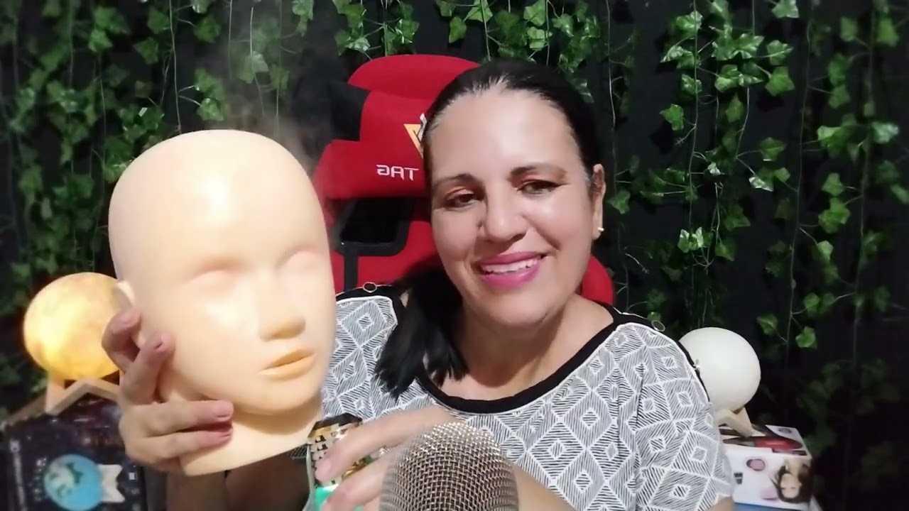 Asmr- maquiando você até dormir 🤤🥱😴