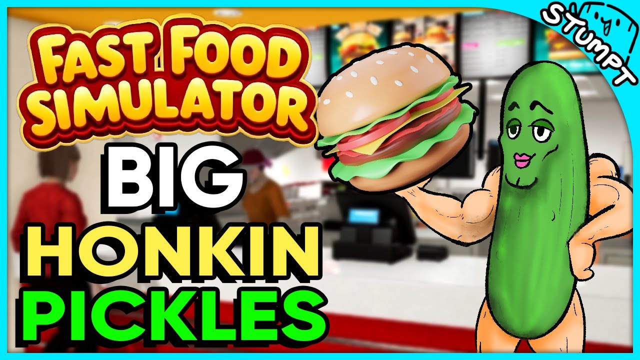 We've Got HONKERS and PICKLES! - Fast Food Simulator 4-Player Gameplay