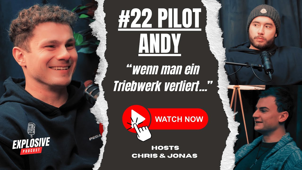 #22 PILOT ANDY - Flugsicherheit, Privatjets & wie man Pilot wird