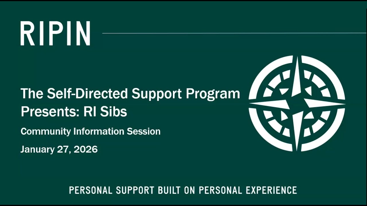 RI Sibs - Sibling Leadership Network - SDSP