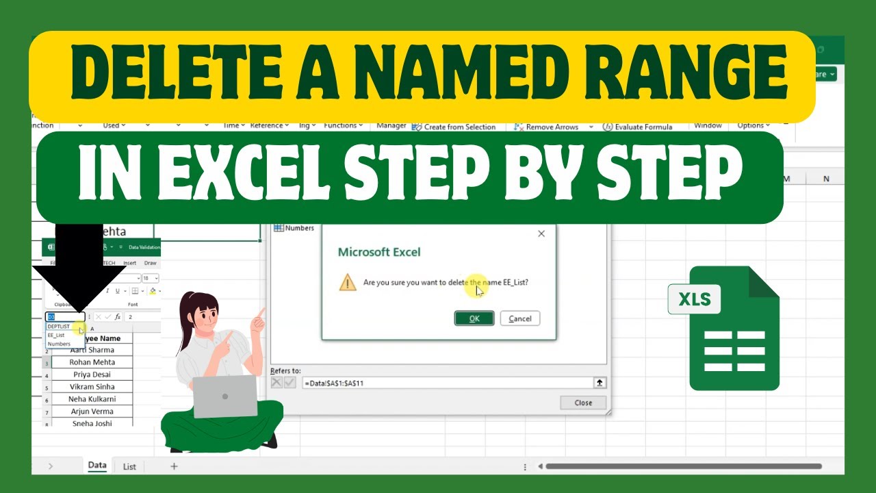How To Delete A Named Range In Excel Step By Step Tutorial