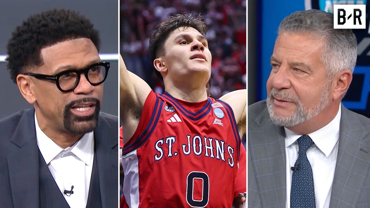 St. John's vs. Kansas - Buzzer-Beater Reaction | Inside March Madness
