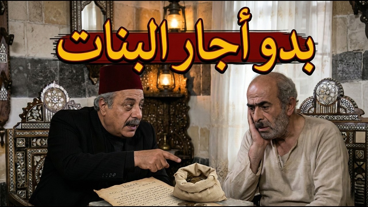 زمن البرغوت | بعد ما ماتت مرتو بدو ابو نجيب بدو  ياخد اجار بناته من أخوه | سلوم حداد ـ أيمن زيدان