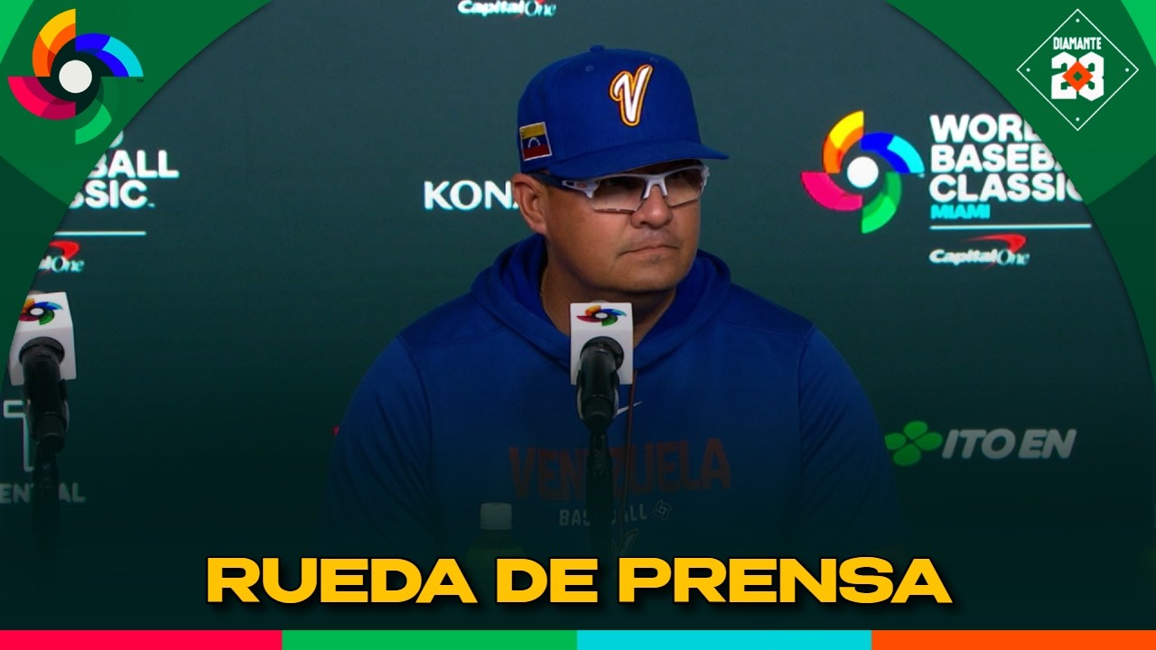 VENEZUELA Rueda de prensa Omar Lopéz mánager, Clásico Mundial de Béisbol 2026 | DIAMANTE 23