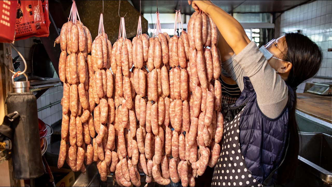Коллекция семи самых удивительных блюд тайваньской кухни с сосисками
