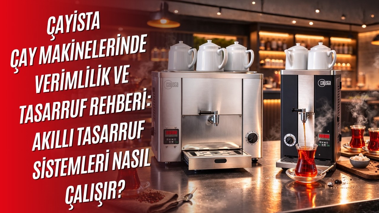 Çay Kazanlarında Enerji ve Su Tasarrufu | İşletmeler İçin Rehber