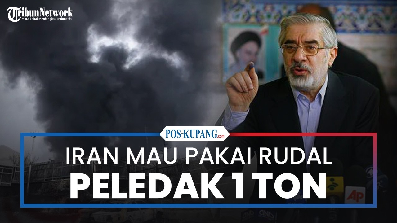 Bersumpah 'Ratakan' Israel, Iran Pakai Semua Rudal Peledak 1 Ton Lebih