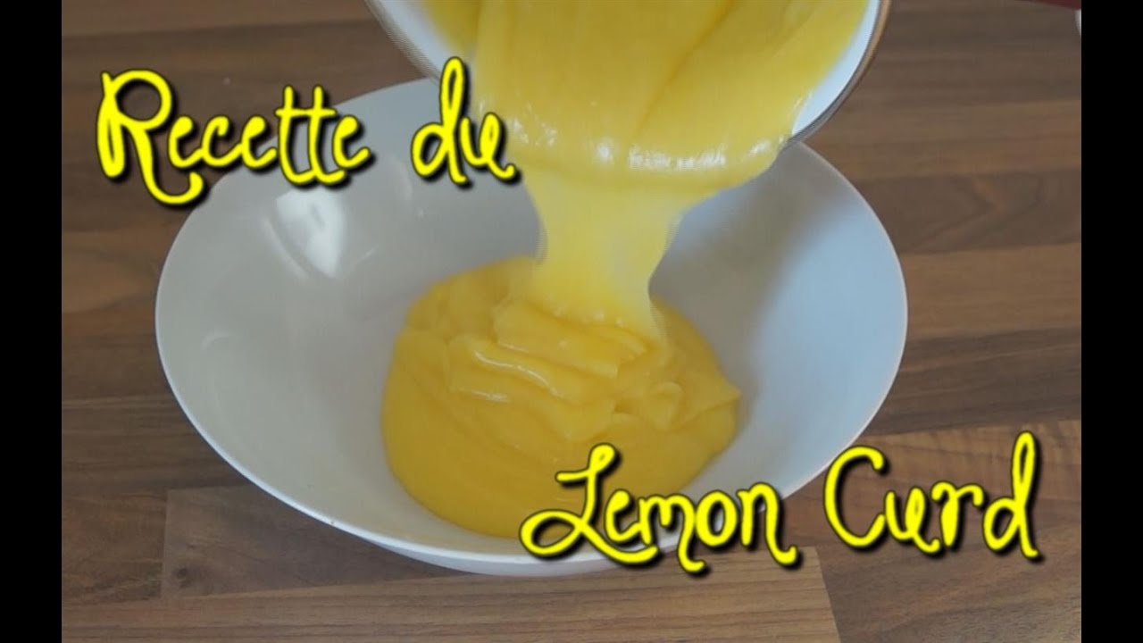 RECETTE FACILE LEMON CURD