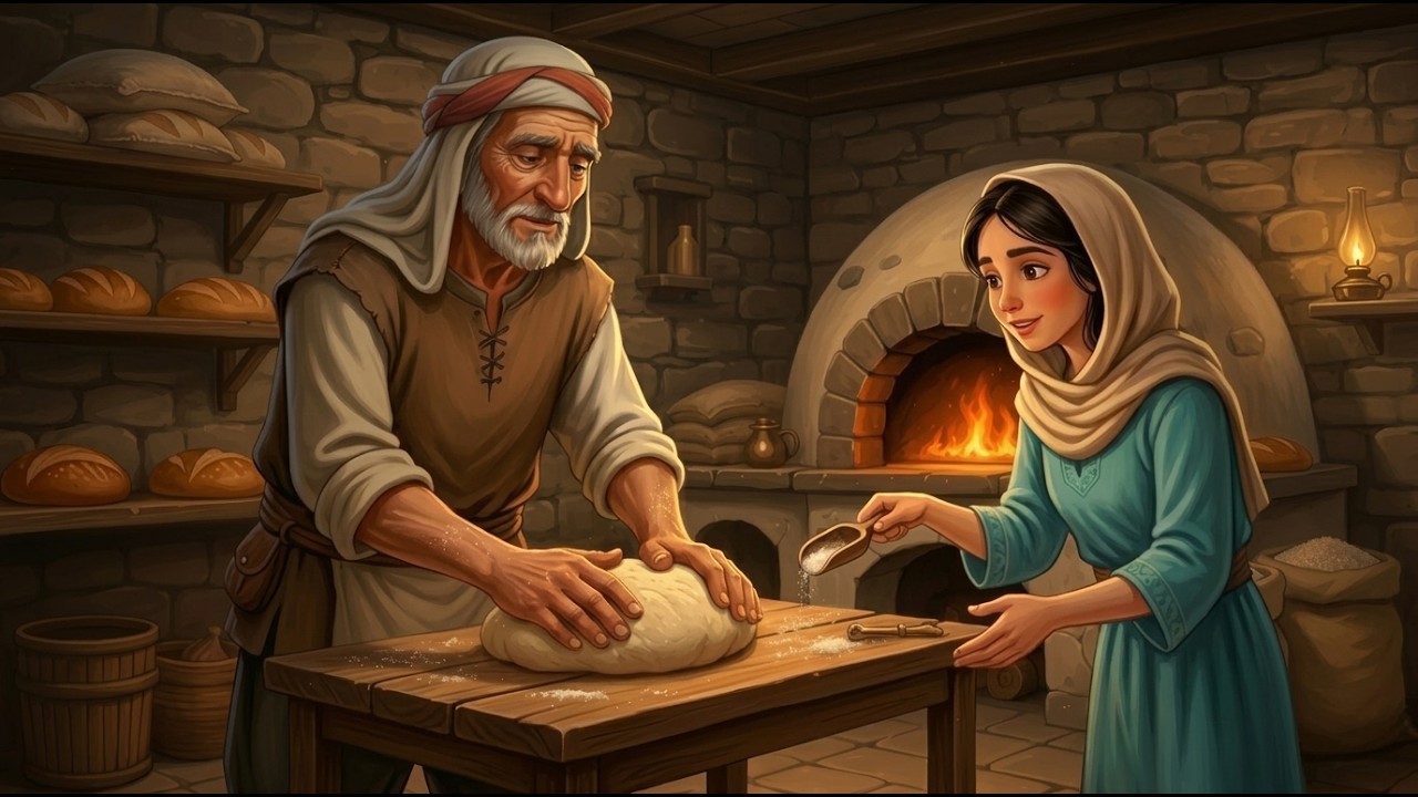 قصة ابنة الخباز وزوجة أبيها الشريرة كيف غدرت بها ورمتها في البئر المظلم