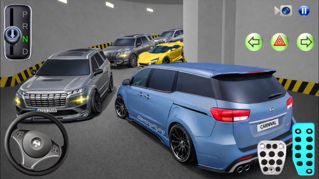 New Kia Carnival is ready for Parking - 3d Driving Class android game || Car Game #gameplay #cargame