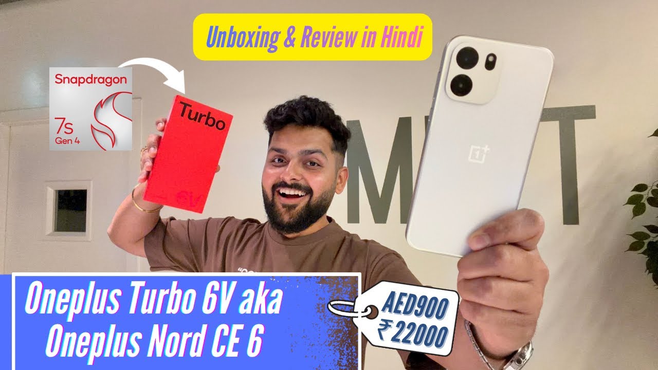 Oneplus Turbo 6V aka Oneplus Nord CE6 Unboxing & Review - Biggest Battery on a Oneplus Phone!