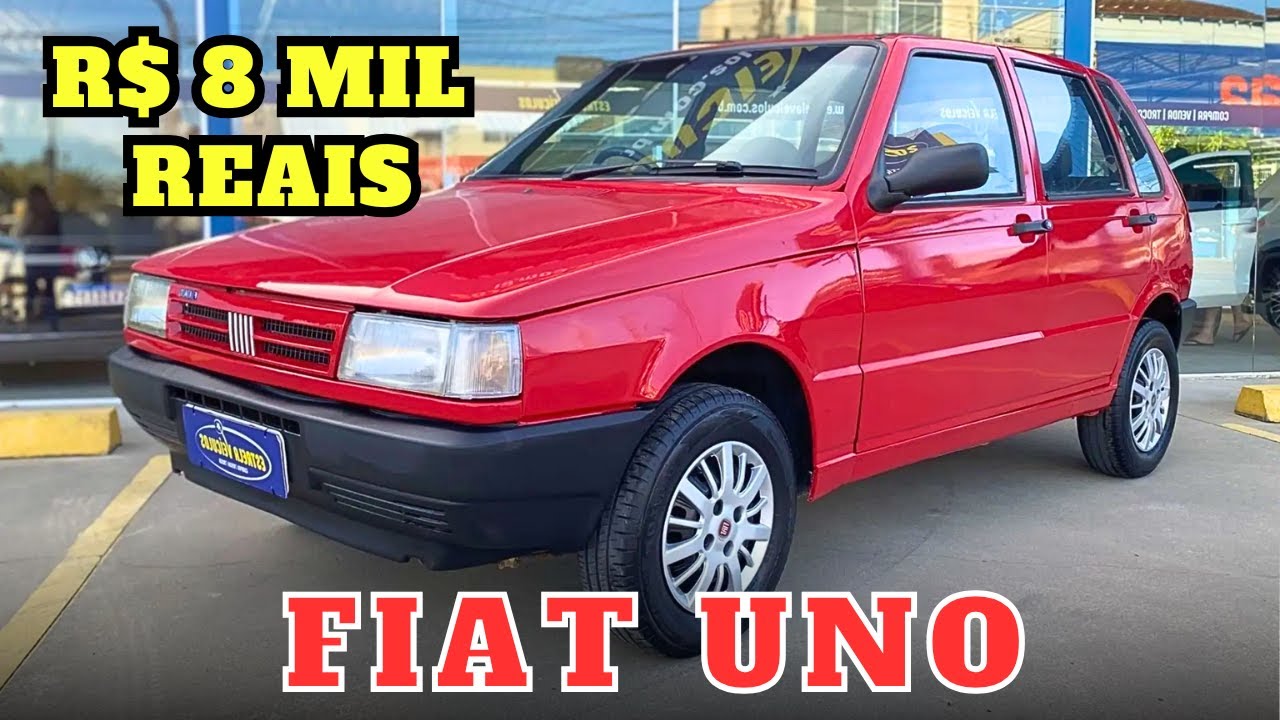 FIAT UNO À VENDA POR APENAS 8 MIL REAIS